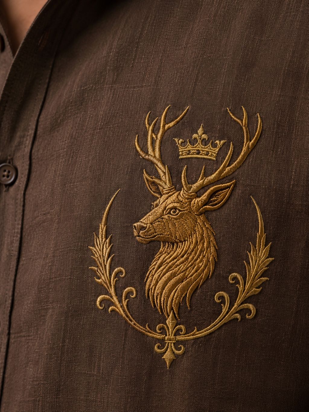 Gentlemen Deer Linen Set