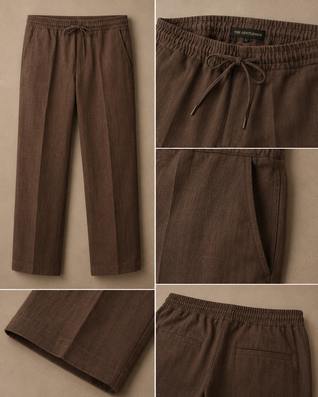 Gentlemen Deer Linen Set