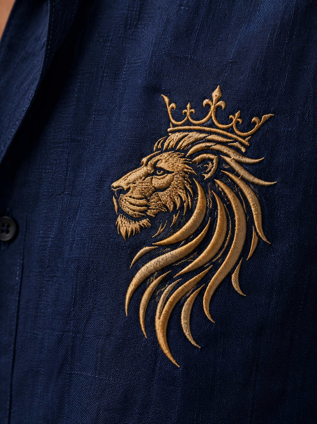 Gentlemen Lion Linen Set