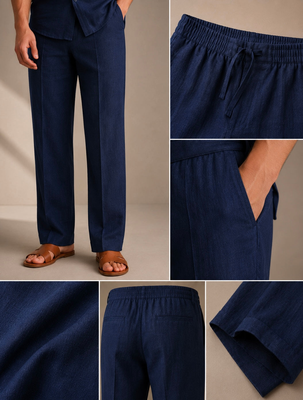 Gentlemen Lion Linen Set