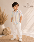 Dreamland Kids Linen Top & Bottom Set