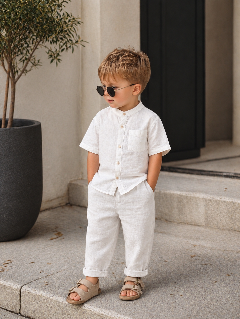 Linen Dreams Comfort Top & Bottom Set