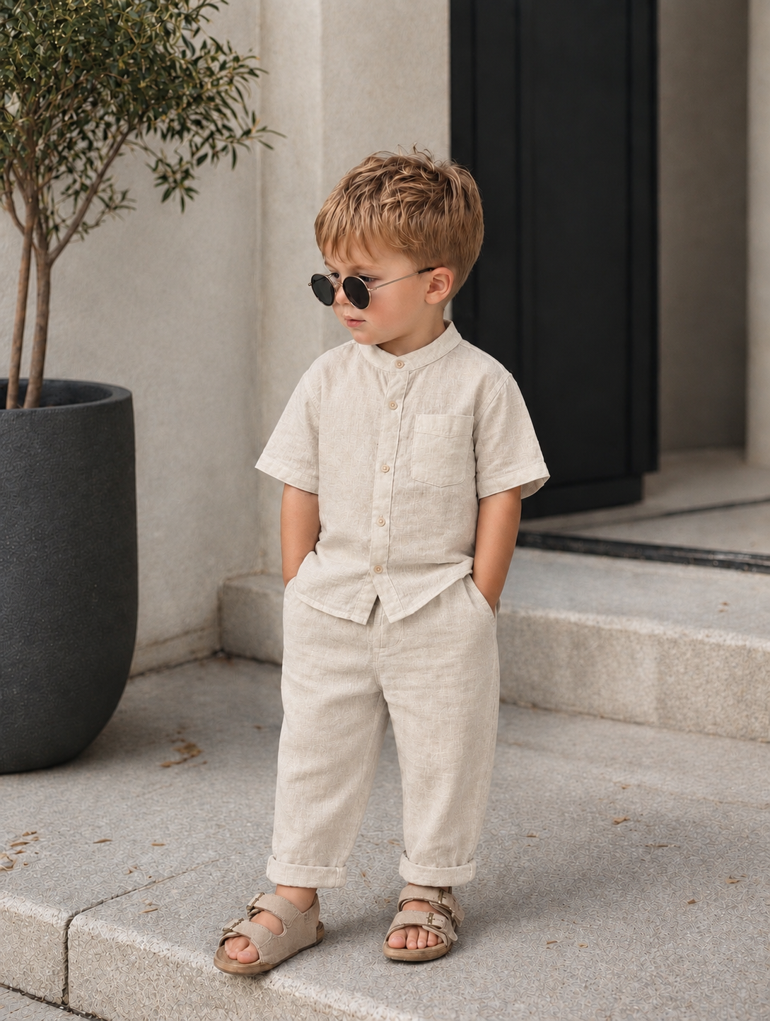 Linen Dreams Comfort Top & Bottom Set