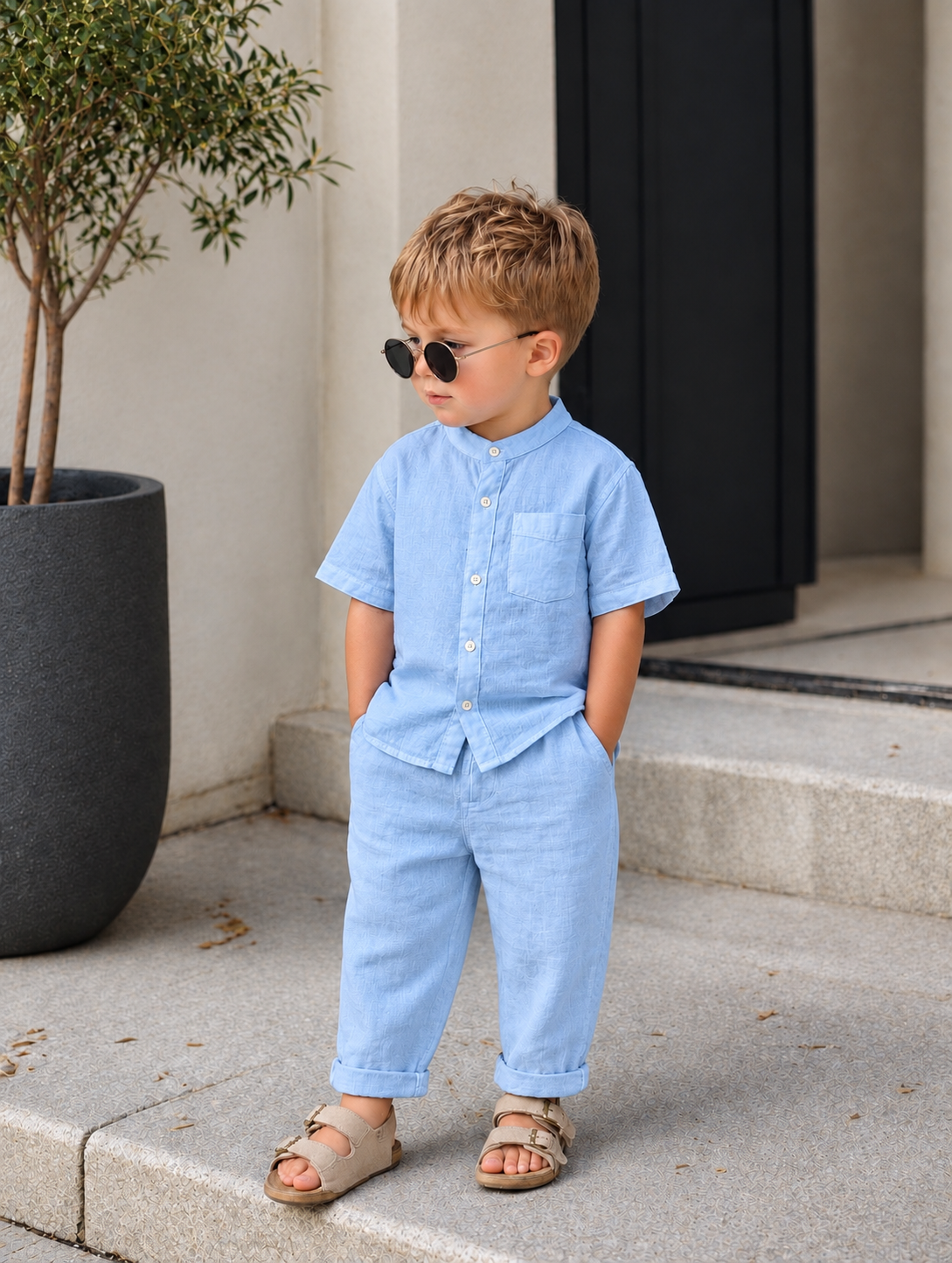 Linen Dreams Comfort Top & Bottom Set